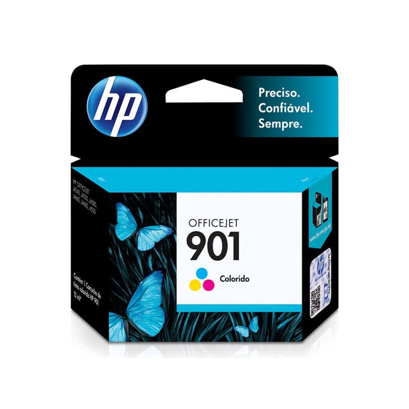 Cartuccia Originale HP CC656AE 901 Col Colore C M Y 9ml 360 Pagine