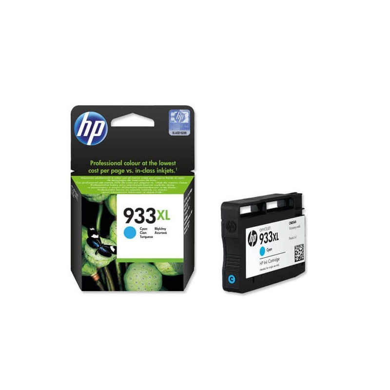Cartuccia Originale HP CN054AE 933XL C Ciano 8,5ml 825 Pagine