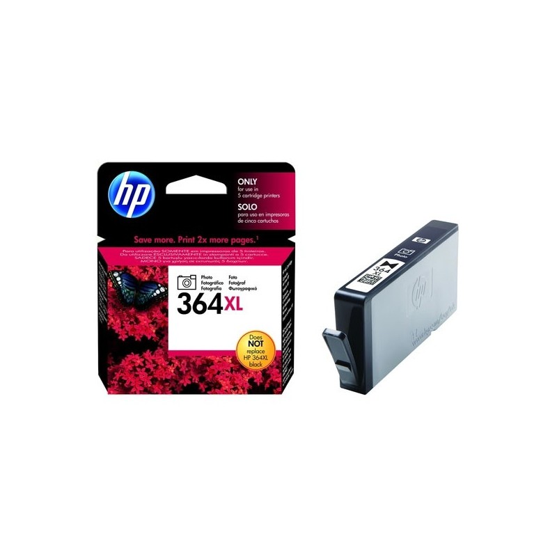 Cartuccia Originale HP CB322EE 364XL Photo Bk Photo Nero 7ml 290 Pagine