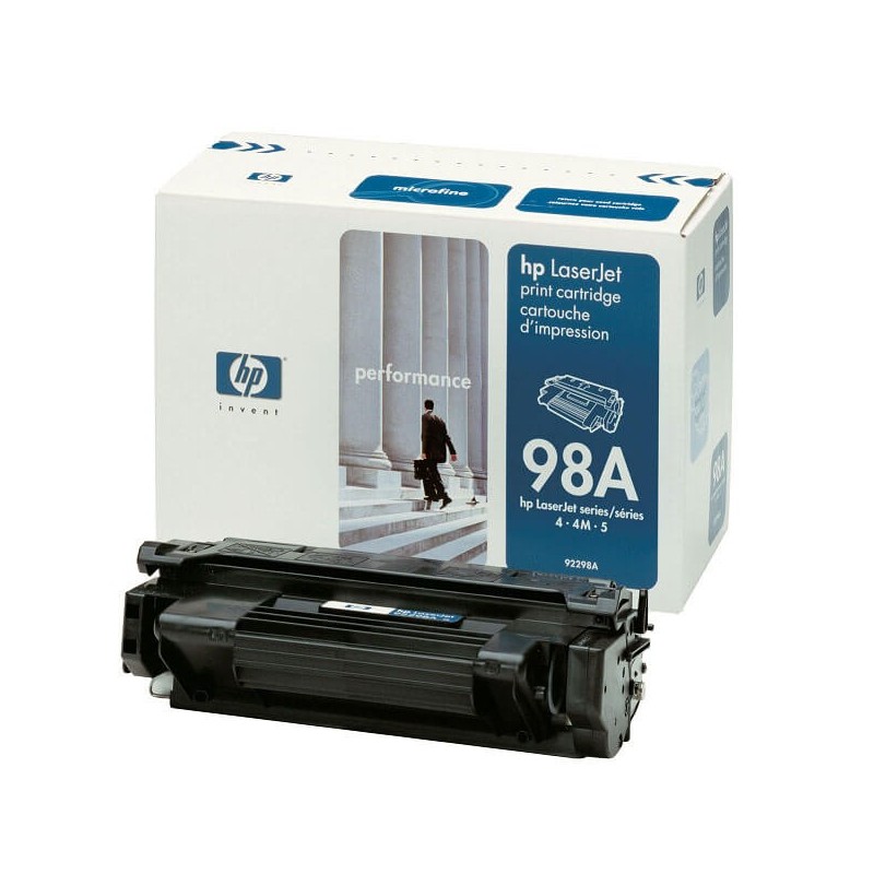 Toner Originale Hp 92298A 98A Bk Nero 6800 Pagine Sottoprezzo Grado B