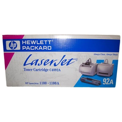 Toner Originale Hp C4092A 92A Bk Nero 2500 Pagine Sottoprezzo Grado B