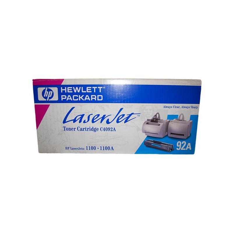 Toner Originale Hp C4092A 92A Bk Nero 2500 Pagine Sottoprezzo Grado B