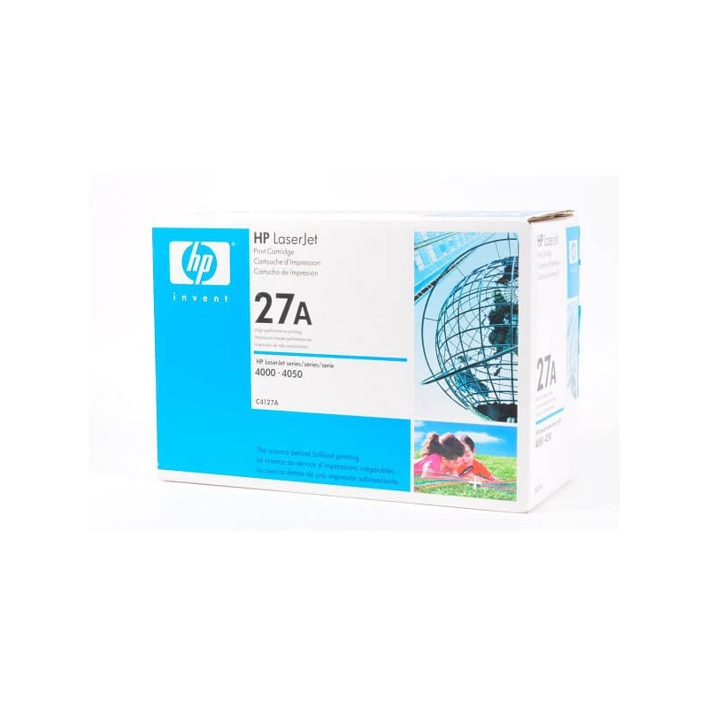 Toner Originale Hp C4127A 27A Bk Nero 6000 Pagine Sottoprezzo Grado B