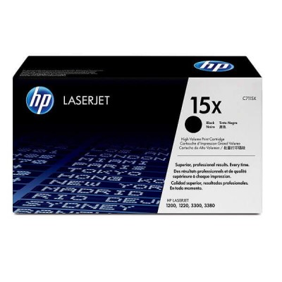 Toner Originale Hp C7115X 15X Bk Nero 3500 Pagine