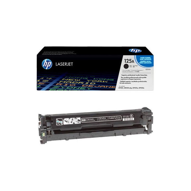 Toner Originale Hp CB540A 125A Bk Nero 2200 Pagine