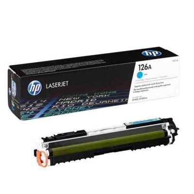 Toner Originale Hp CE311A 126A C Ciano 1000 Pagine