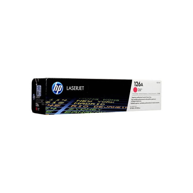 Toner Originale Hp CE313A 126A M Magenta 1000 Pagine