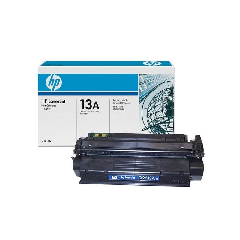 Toner Originale Hp Q2613A 13A Bk Nero 2500 Pagine Sottoprezzo Grado B