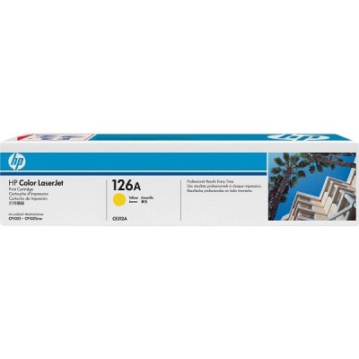 Toner Originale Hp CE312A 126A Y Yellow 1000 Pagine Sottoprezzo Grado B