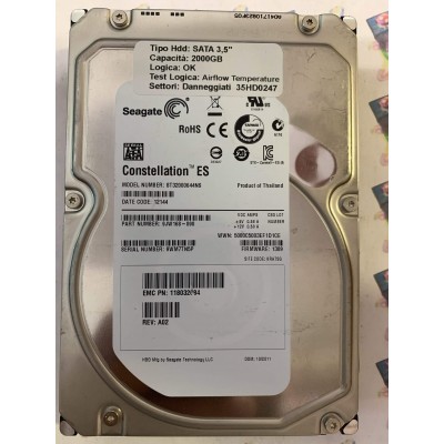 Hard Disk Usato Semifunzionante SATA 3,5" 2000gb SEAGATE ST32000644NS 9JW168-090 1309 KRATSG