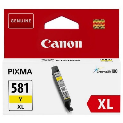 Cartuccia Originale Canon 2051C001 CLI581YXL 8,3ml 515 Pagine Y Yellow