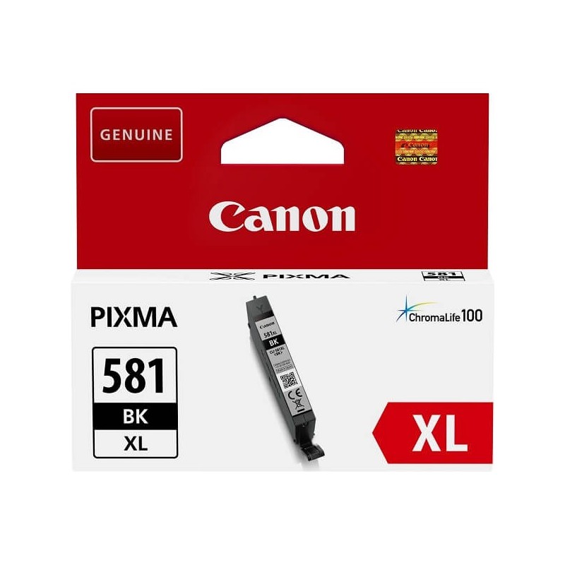 Cartuccia Originale Canon 2052C001 CLI581BKXL 8,3ml 3120 Pagine Bk Nero