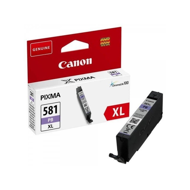 Cartuccia Originale Canon 2053C001 CLI581PBXL 8,3ml 4710 Pagine Blu