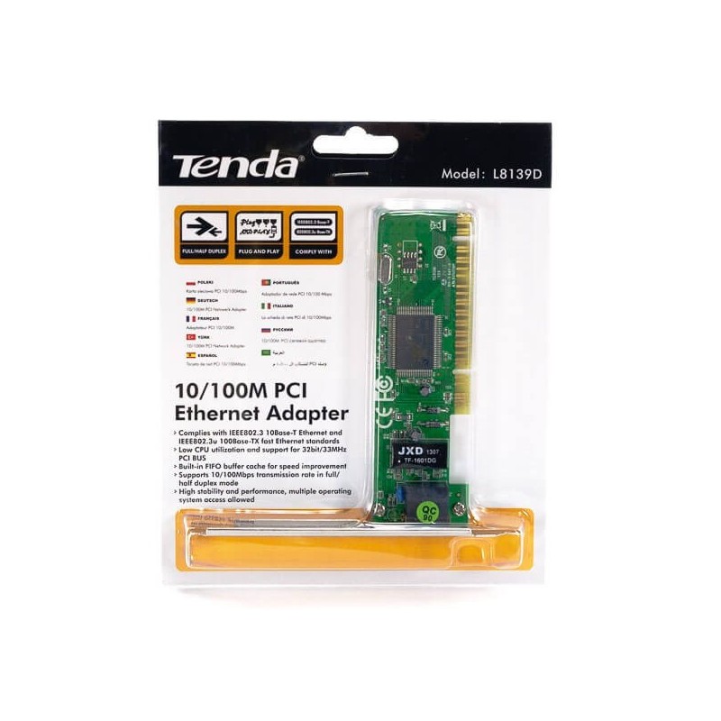 Scheda Rete Pci Tenda L8139D 10/100M