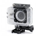 Telecamera sportiva HD 720P GRIGIO HD Telecamera sportiva Water Resistant 30m
