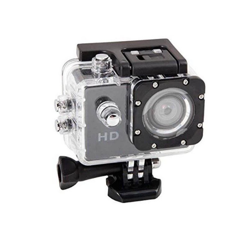 Telecamera sportiva HD 720P NERA HD Telecamera sportiva Water Resistant 30m