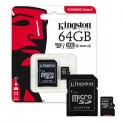 MicroSd Kingston 64Gb Classe 10 SDCS/64GB