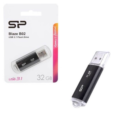 Pendrive Silicon Power 32Gb Usb 2.0 3.0 3.1 SP032GBUF3B02V1K