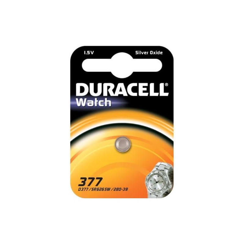 Batterie Bottone Duracell 377 D377 SR656SW 280-39