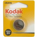 Batterie Bottone Kodak CR2016 Litio 3V