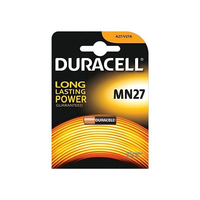 Batterie Duracell MN27 A27 V27A 8LR732 12v Alcalina