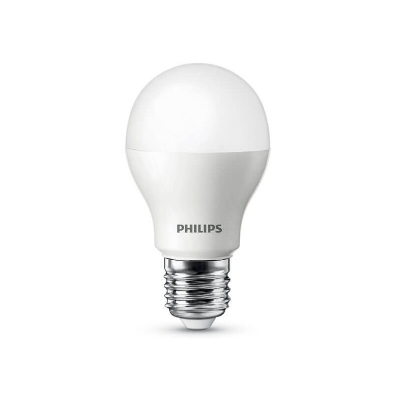 Lampadina LED Philips E27 9W luce 40W A+ Bianco Caldo 2700K 806LM