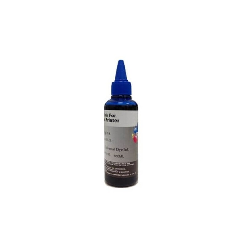 Inchiostro Compatibile Universale Dye Epson Lexmark Canon Hp Brother C Ciano 100ml Non originale