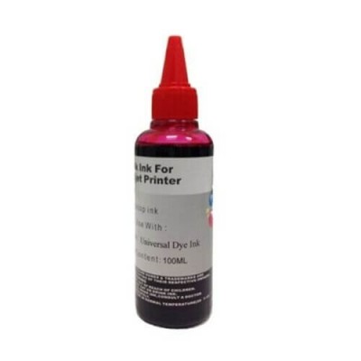 Inchiostro Compatibile Universale Dye Epson Lexmark Canon Hp Brother M Magenta 100ml Non originale