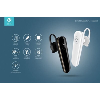 Auricolari Bluetooth Smart Devia DEBTL076W V4.1 White