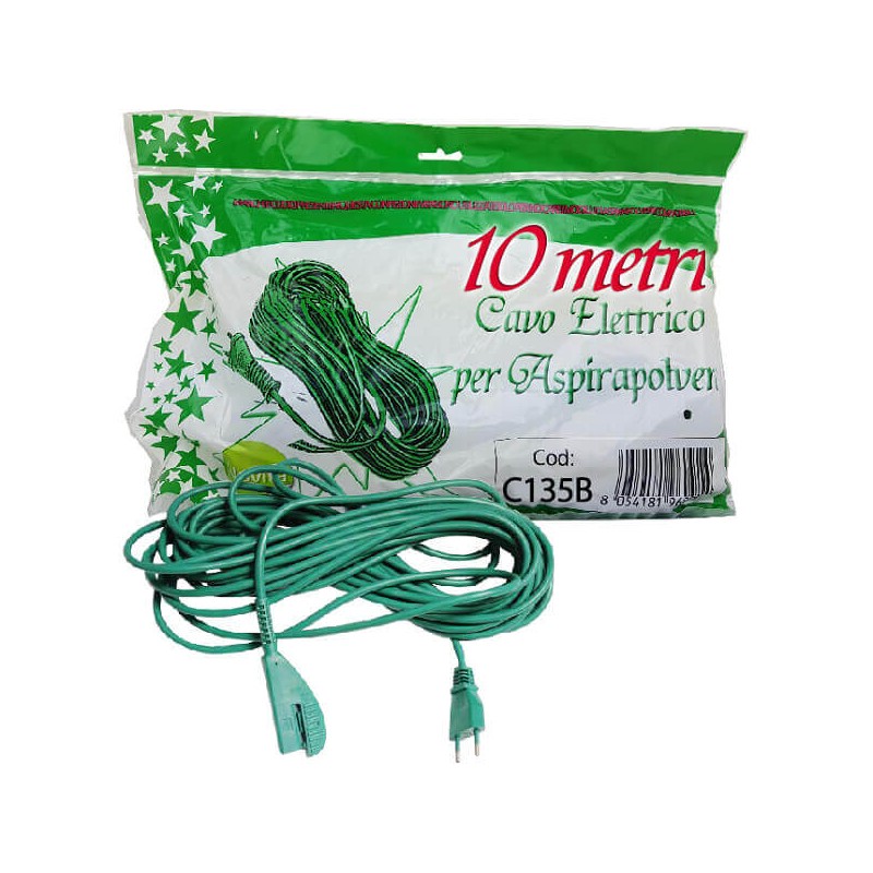 Cavo Alimentazione 10mt Adattabile Folletto Vk 135 Vk136