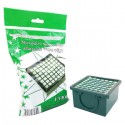 Filtro Hepa Microfiltro Igienico Hepa Adattabile Folletto Vk130 Vk131