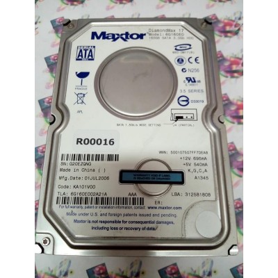 Hard Disk Usato Sata 3,5" 160Gb MAXTOR 6G160E0