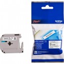 Nastro Originale Brother M-K221BZ M-K221 9mm 8 metri Nero su Bianco non laminato