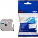 Nastro Originale Brother M-K223BZ M-K223 9mm 8 metri Blu su Bianco non laminato