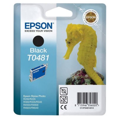 Cartuccia Originale Epson C13T04814010 T0481 Bk Nero 13ML 450 Pagine