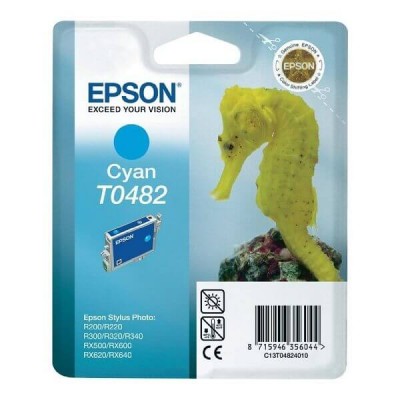 Cartuccia Originale Epson C13T04824010 T0482 C Ciano 13ML 400 Pagine