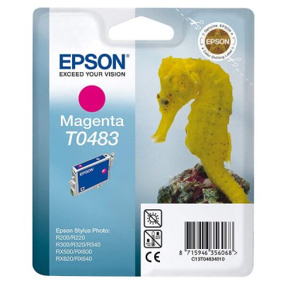 Cartuccia Originale Epson C13T04834010 T0483 M Magenta 13ML 400 Pagine