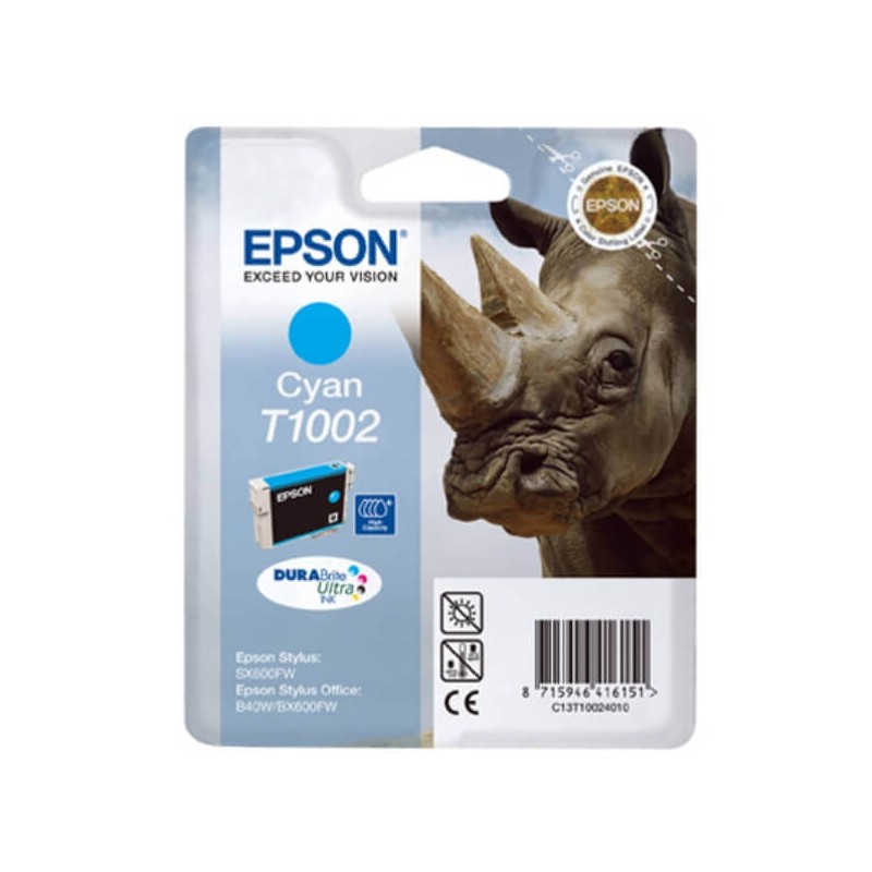 Cartuccia Originale Epson C13T10024010 T1002 C Ciano 11,1ML 915 Pagine