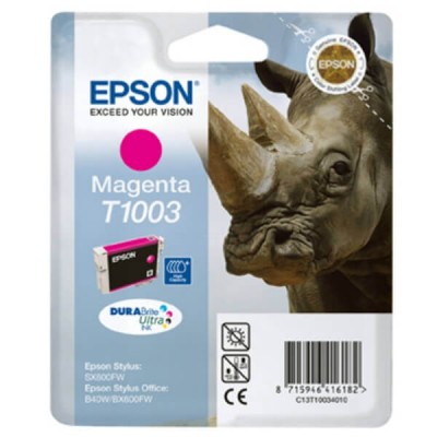 Cartuccia Originale Epson C13T10034010 T1003 M Magenta 11,1ML 635 Pagine