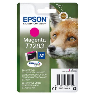 Cartuccia Originale Epson C13T12834012 T1283 M Magenta 3,5ML 140 Pagine