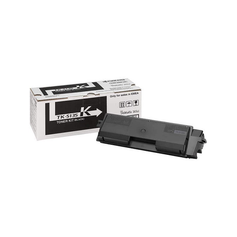 Toner Originale Kyocera 1T02PA0NL0 TK5135K Bk Nero 10000 Pagine