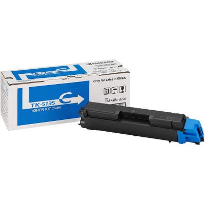 Toner Originale Kyocera 1T02PACNL0 TK5135C C Ciano 5000 Pagine