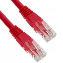 Cavo Rete Patch UTP Cat 5 Rosso Red 2 Metri