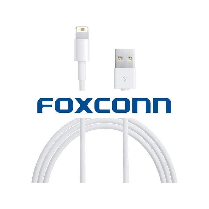 CAVO DATI USB Lightning Foxconn per IPHONE 8 5 5S 6S 6 Plus 7 XR XS per IPAD 4