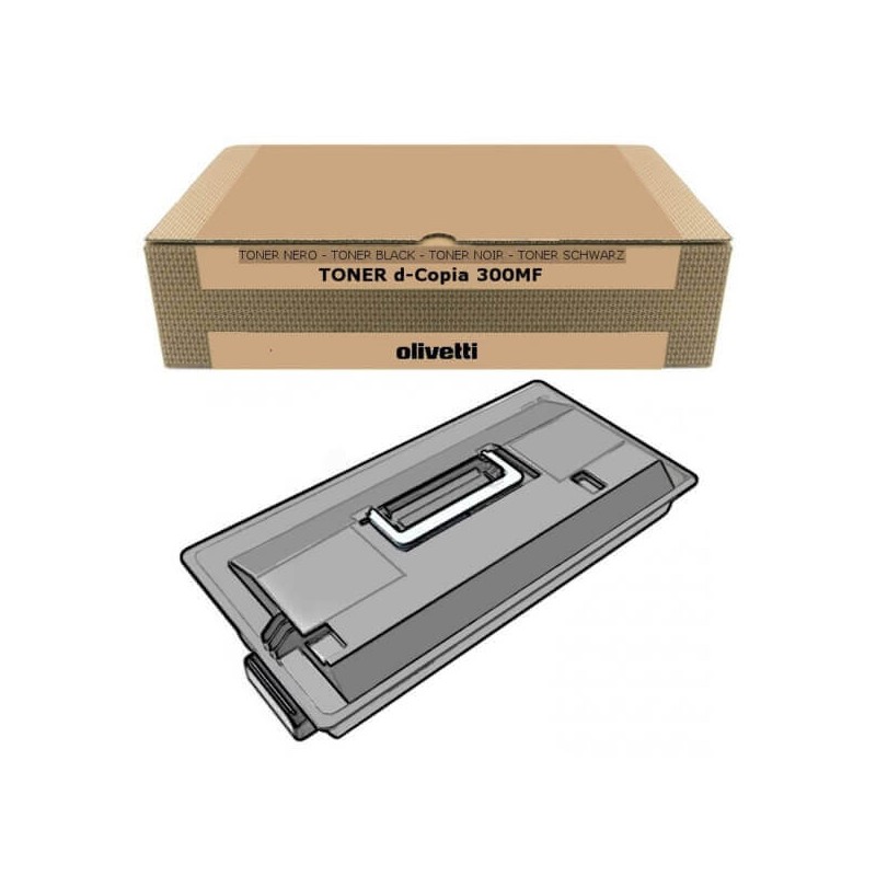 Toner Originale Olivetti B0567 XB0567 BK Nero 34000 Pagine
