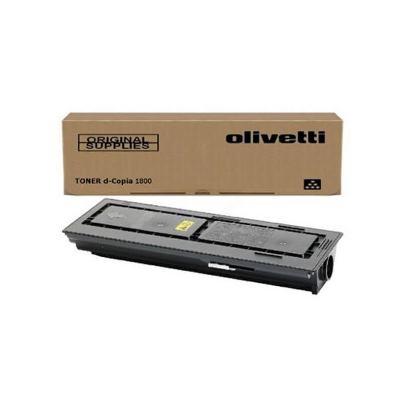 Toner Originale Olivetti B0839 XB0839 BK Nero 15000 Pagine