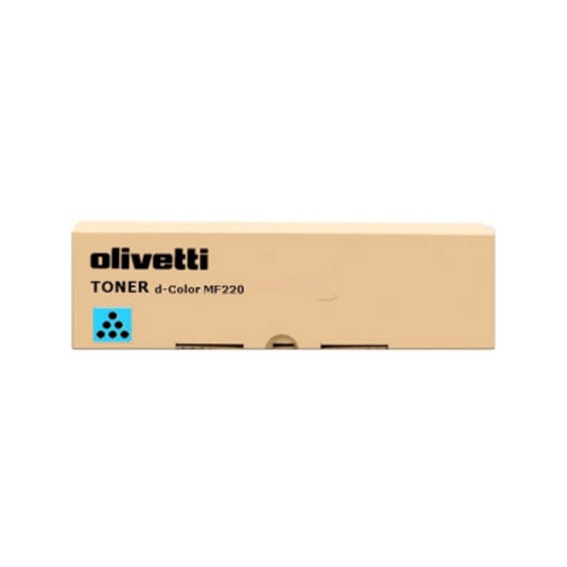 Toner Originale Olivetti B0857 27B0857 C Ciano 26000 Pagine