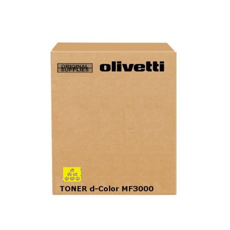 Toner Originale Olivetti B0894 27B0894 Y Yellow 4500 Pagine