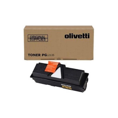 Toner Originale Olivetti B0911 27B0911 BK Nero 7200 Pagine