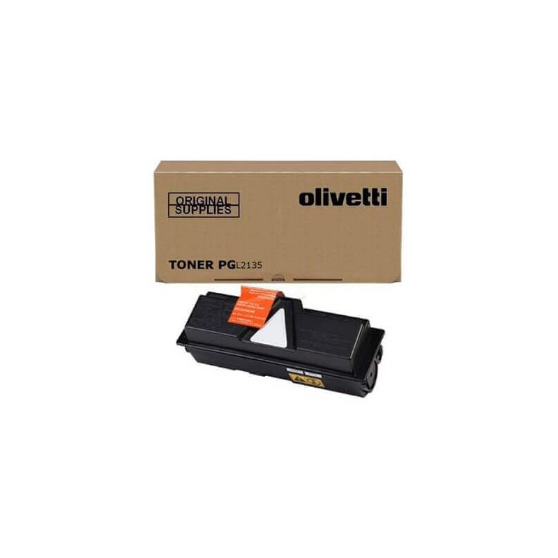 Toner Originale Olivetti B0911 27B0911 BK Nero 7200 Pagine